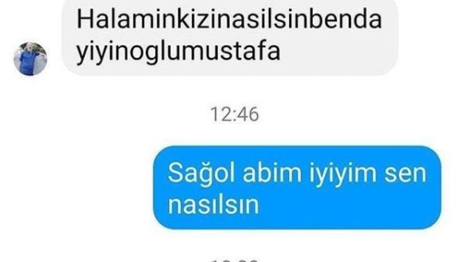Sürekli mesaj atan akrabalara ne yazılır?