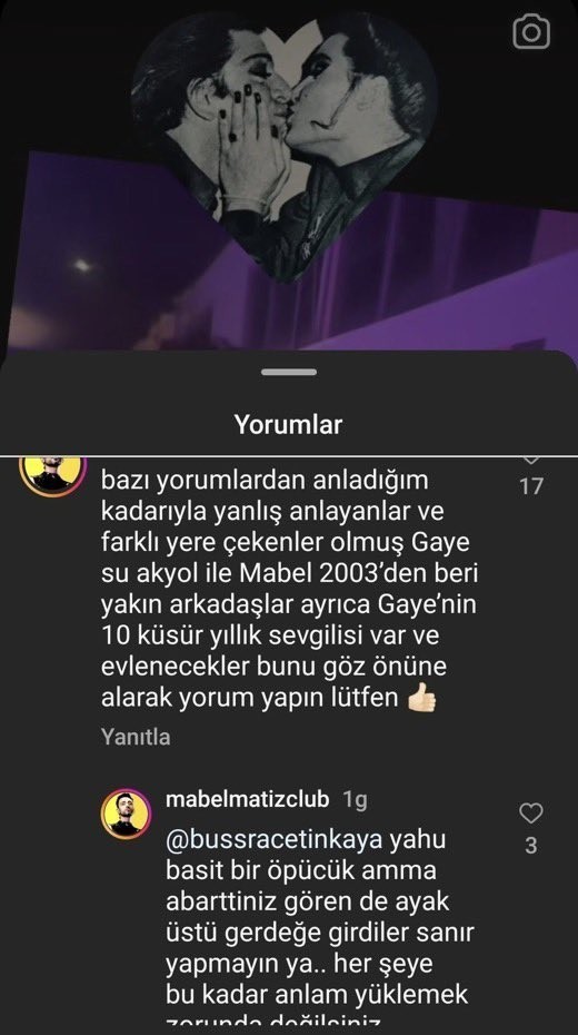 Sevgilin varken başka birisi ile öpüşür müsün?