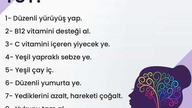 Yaş alırken cildini olduğu kadar beynini de genç tutmaya önem vererek gerekli tedbirlerden hangilerini alıyorsun?