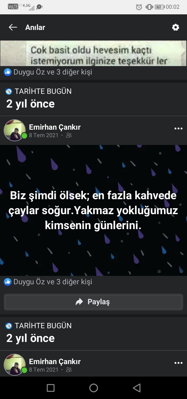 Biz ölsek siz olsanız ne değişir?