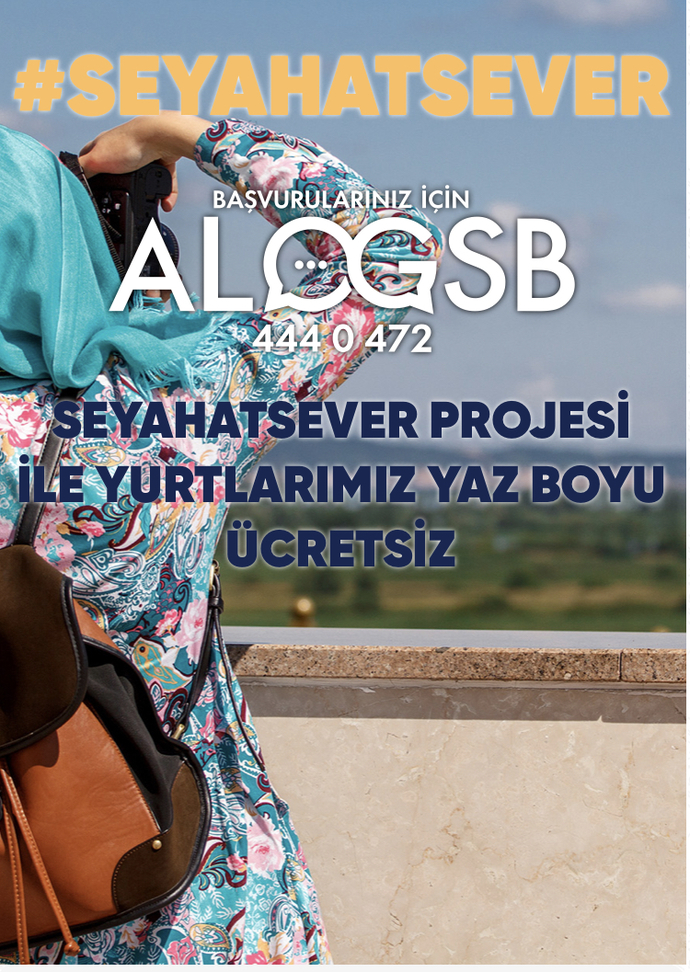Gençlik Bakanlığının “Seyahatsever” projesini duydunuz mu?