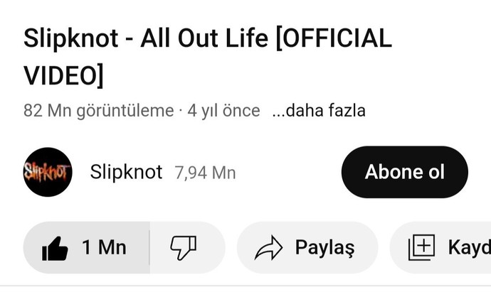 Ne tür şeyler dinliyorsunuz?