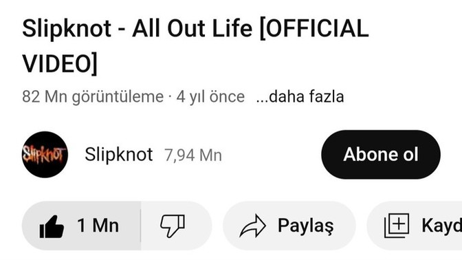 Ne tür şeyler dinliyorsunuz?