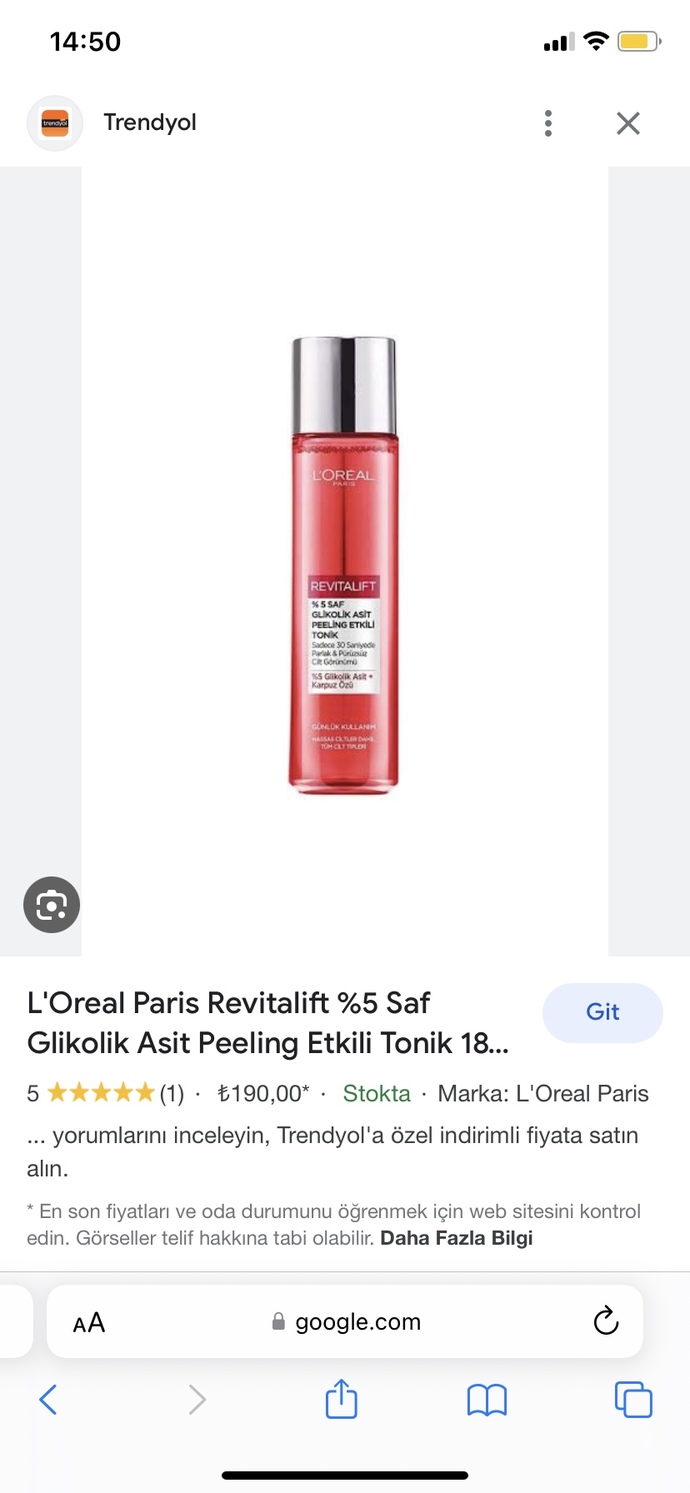 Hangi yüz toniğini kullanıyorsunuz?
