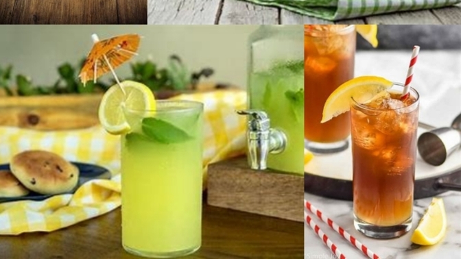Yazın vazgeçilmez içeceğiniz Ice tea mi, limonata mı?