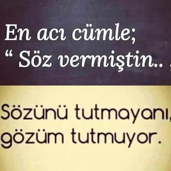 Verdiğiniz sözü tutar mısınız?