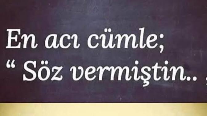 Verdiğiniz sözü tutar mısınız?
