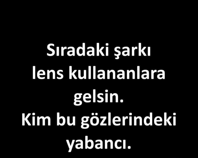 Gözleriniz kendi rengi mi yoksa lens mi?