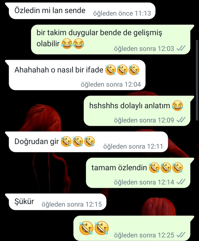 yeşiller ben😅