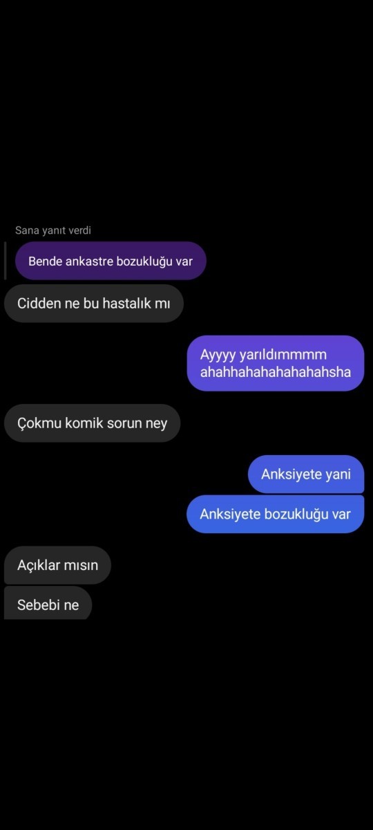 Flörtle en komik yazışmanız neydi?