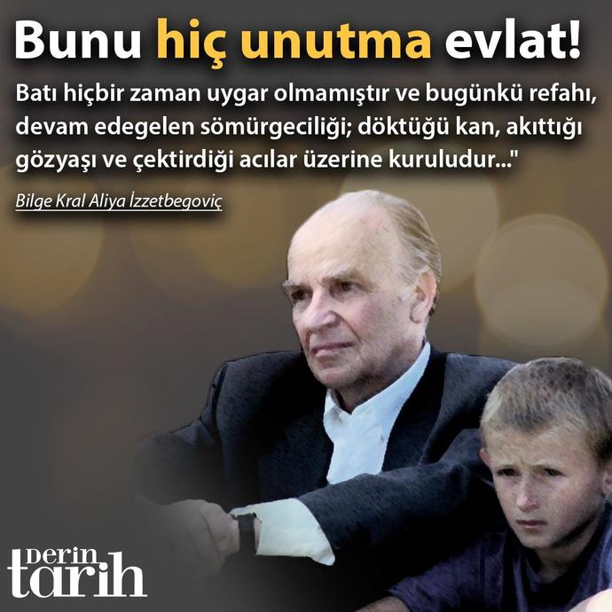 Srebrenista soykırımını unuttunuz mu? Bu soykırımın yıl dönümü dolayısıyla Dünya'ya ne mesajı vermek istersiniz?