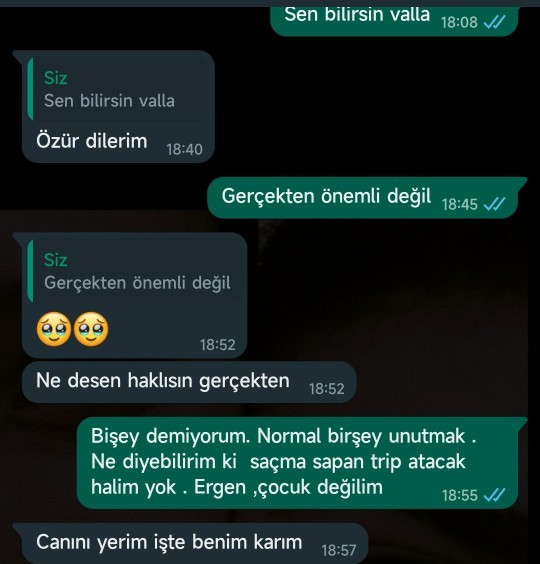 Sevgilim doğum günümü unuttu. Çok kırıldım ama önemi yok dedim. Bu çocuktan olur mu?