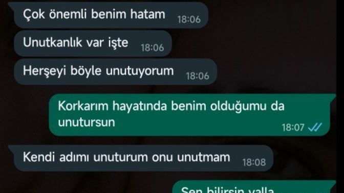 Sevgilim doğum günümü unuttu. Çok kırıldım ama önemi yok dedim. Bu çocuktan olur mu?