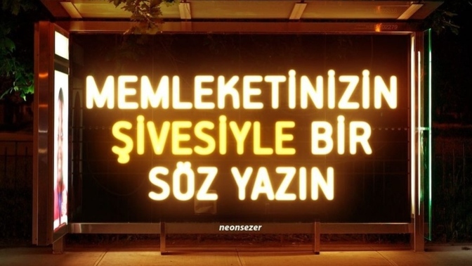 Memleketinizin şivesiyle bir söz yazar mısınız?