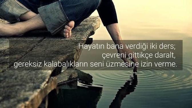 Hayatın size verdiği en büyük ders nedir?