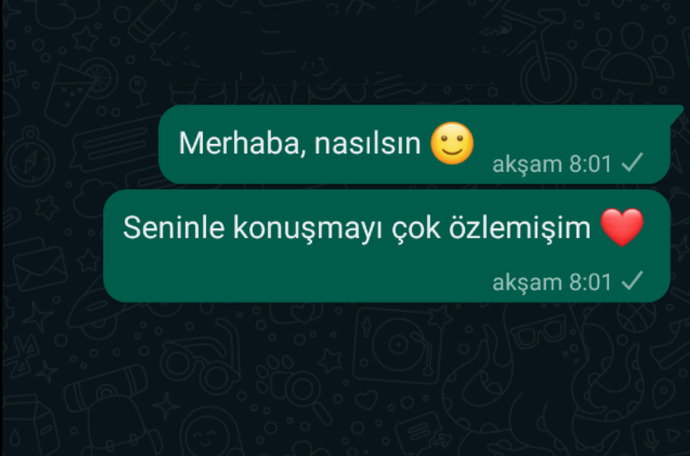 Whatsapp'da kendinize mesaj attınız mı hiç?