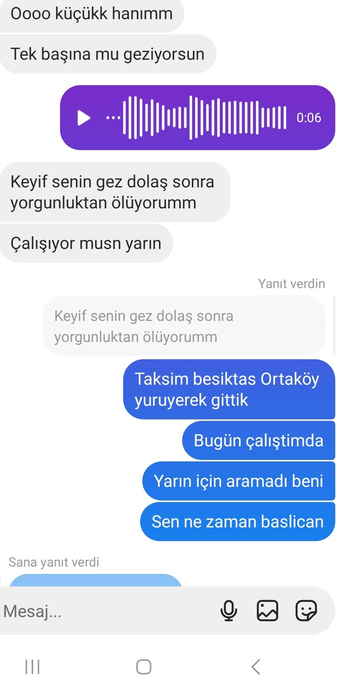 Benden hoslanan erkek sadece instagram hikayelerime yanıt vererek konusuyor, ne yapmam lazım?