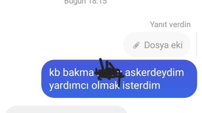 Ben kız arkadaşıma bir konuda yardımcı olamadığımı söyledim?