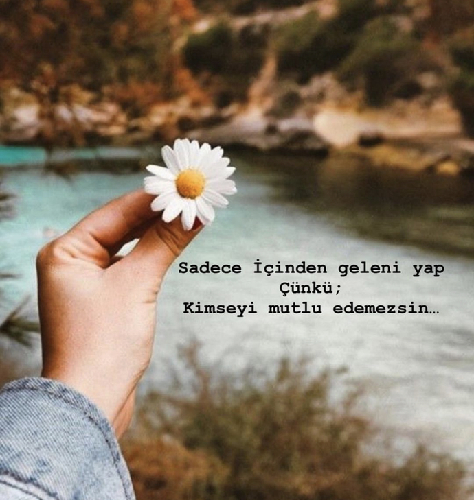 başkalarının istediği gibi değil senin istediğin gibi davran ☺️