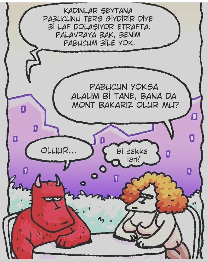 Kadınlar gerçekten şeytana papucunu tersmi giydirir?