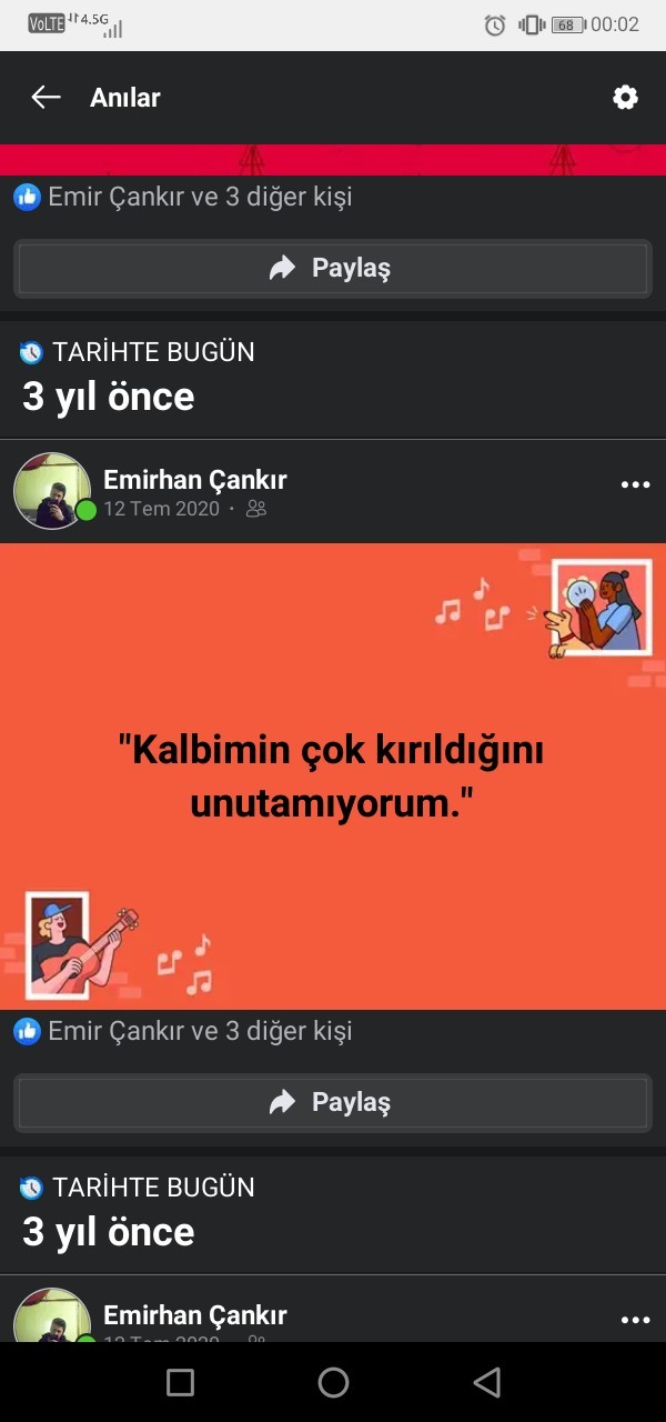 Kalbinizi kiran kac kisi vardır veya kac kisinin kalbini kırdıniz?