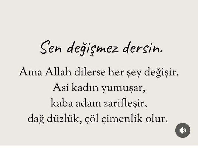 Sizce insan değişir mi?