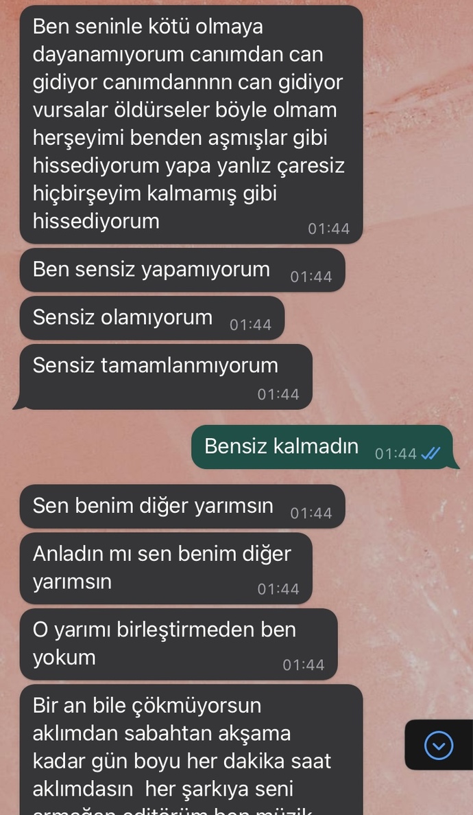 Erkek arkadaşımın sadece kavga ettik ve ben yalnız kalmak istedim diye böyle yapması normal mi?