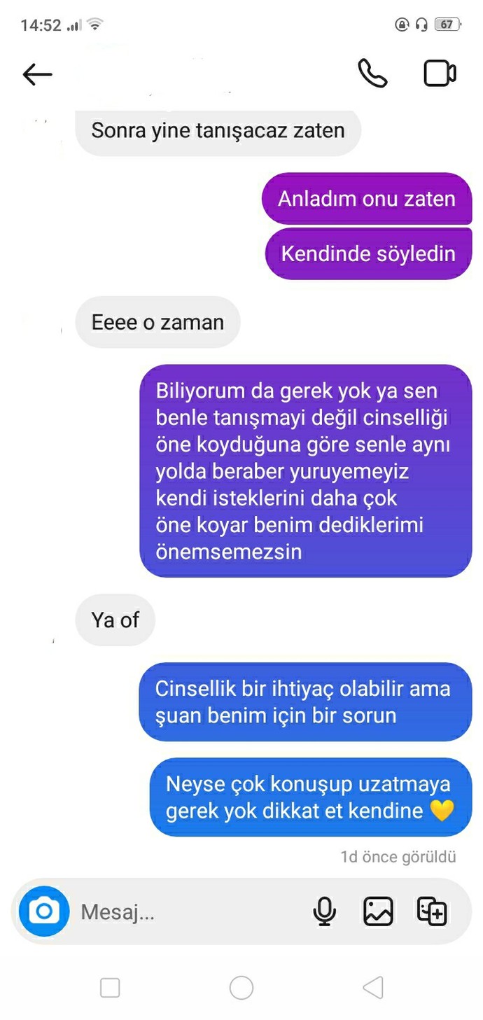 Sizce iyi mi yaptım konuşmayı bırakmakla?
