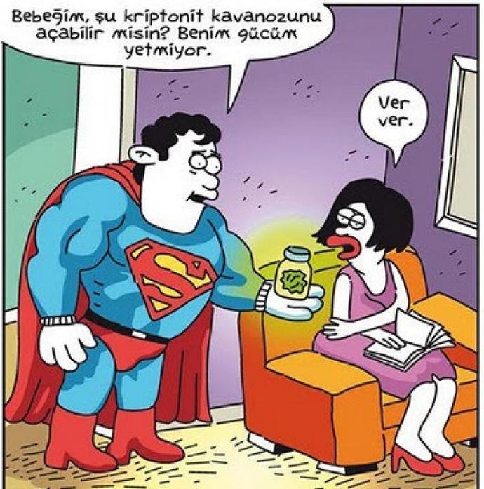 Erkek dediğin her zaman güçlü/kuvvetli olup evdeki her kavanozu açmalı mıdır?