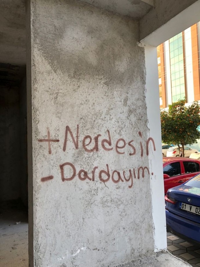 An itibariyle neredesin ve ne yapıyorsun?