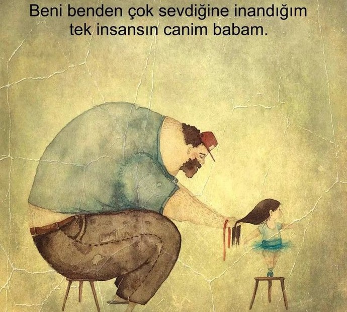 Anneci misin, babacı mı?