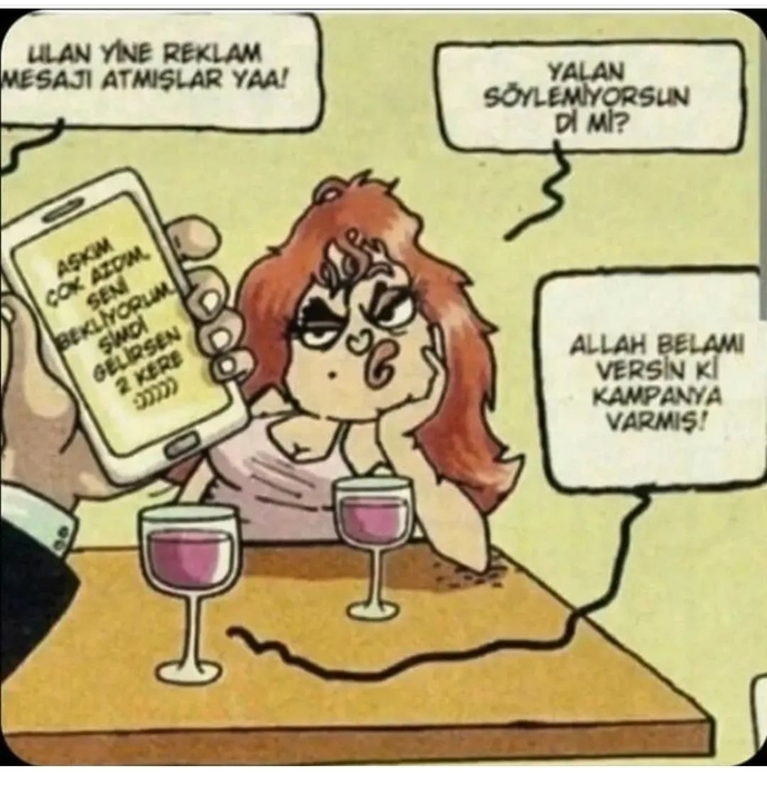 Sevgilinizin ya da  eşinizin yanında telefonunuza gelen mesajı acarmısınız?