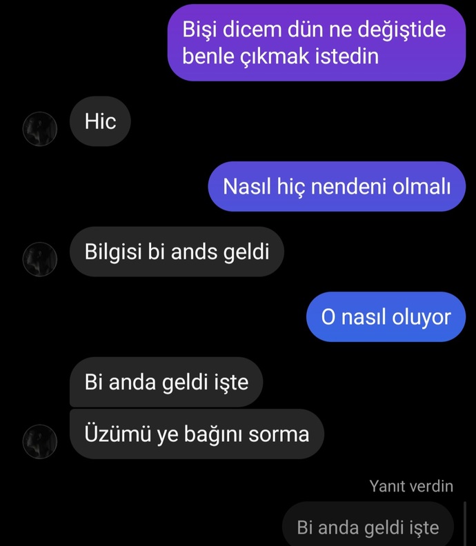 Sevdiğim çocuk neden benimle çıkmak istedi?