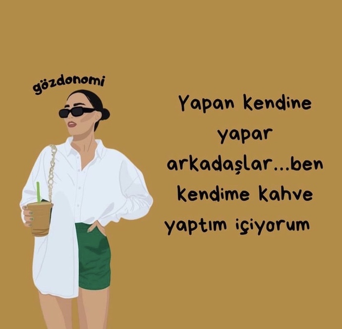 Bugün siz neler içiyorsunuz?