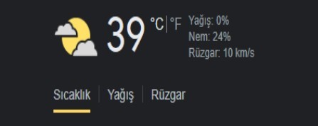 Günün nasıl geçiyo?