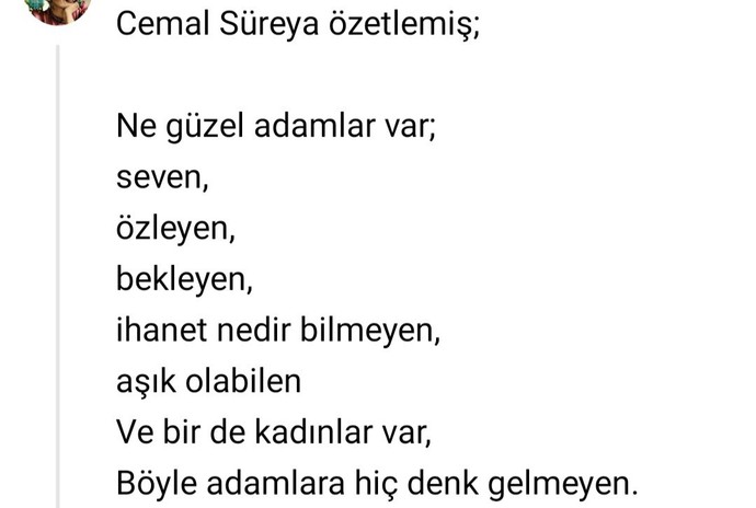 En son hangi sözden etkilendiniz?