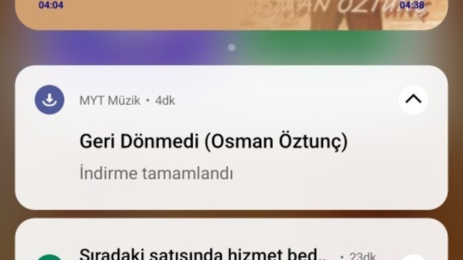 En son indirdiğiniz şey nedir?