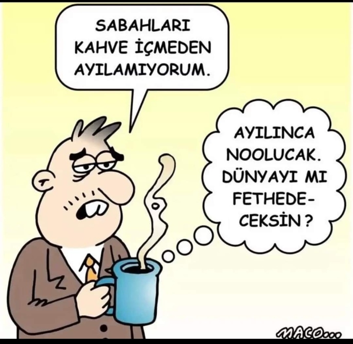 Sabahları sizi ayıltan şey nedir?