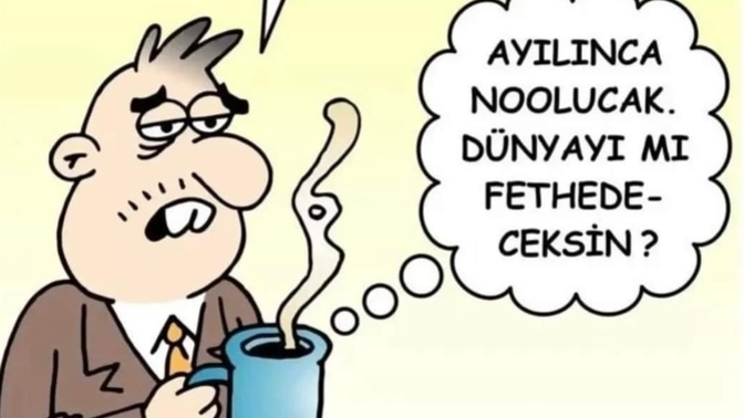 Sabahları sizi ayıltan şey nedir?
