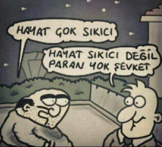 Peki sizin arkadaş ortamında paranın lafı olur mu 😂?