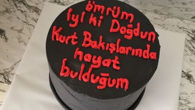 2 gün sonra sevgilimin doğum günü. Pastanın üzerine ne yazdırabilirim?
