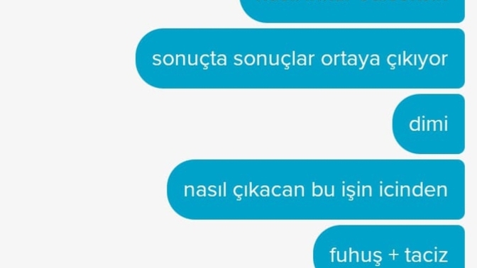 Arkadaşlar bu konuşmaları tiktok ve instegram da ifşalasam rezil olur mu sizce?