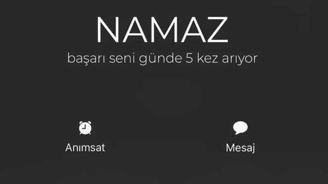 Sen günde kaç kez cevap veriyorsun bu çağrıya?