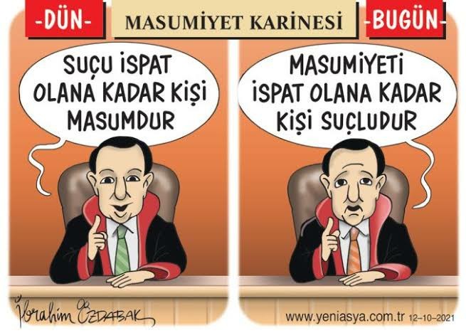 Suçlu bulunana kadar herkes masum mudur, suçlu mu?