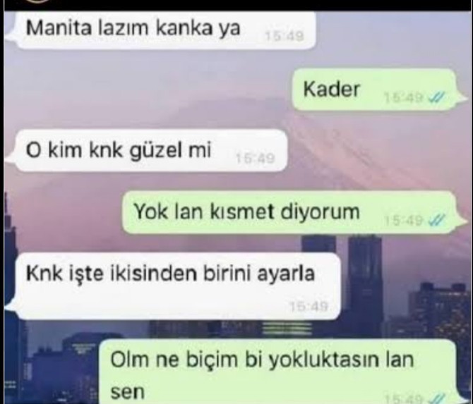Çevrenizde böyle tipler var mı?