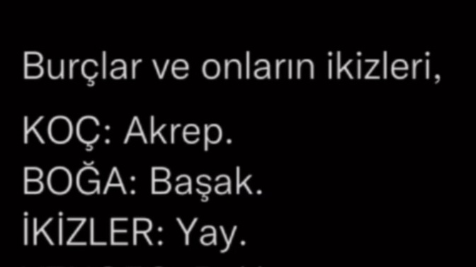 Burçlar ve ikizleri sizin burnunuzun ikizi hangisiymiş?