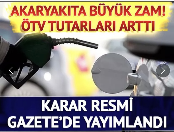 Akaryakıta bu gece yarısı yapılan zamlar ile alakalı ne düşünüyorsunuz?