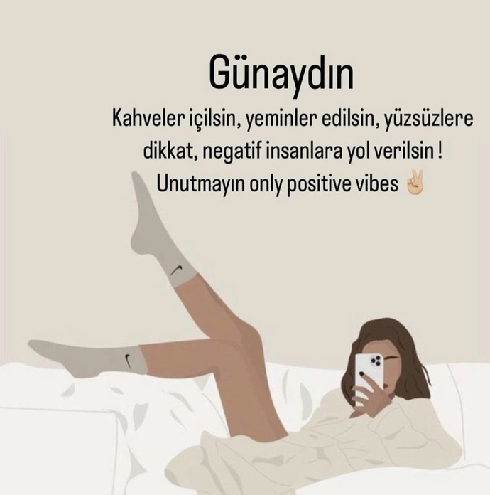 Keyifli bir gün dilerim ☺️