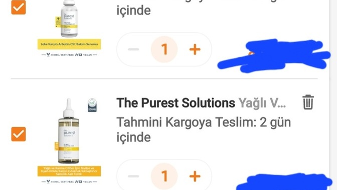 The Purest serumlar hangi sırayla sürülür?
