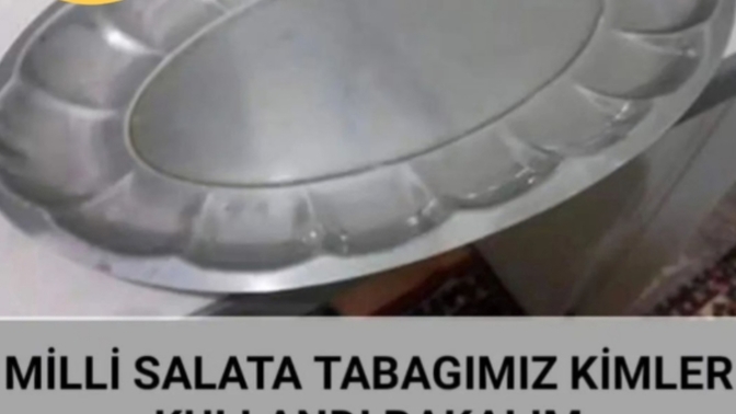 Hatırladınız mı bu tabakları bizde hala var😄?